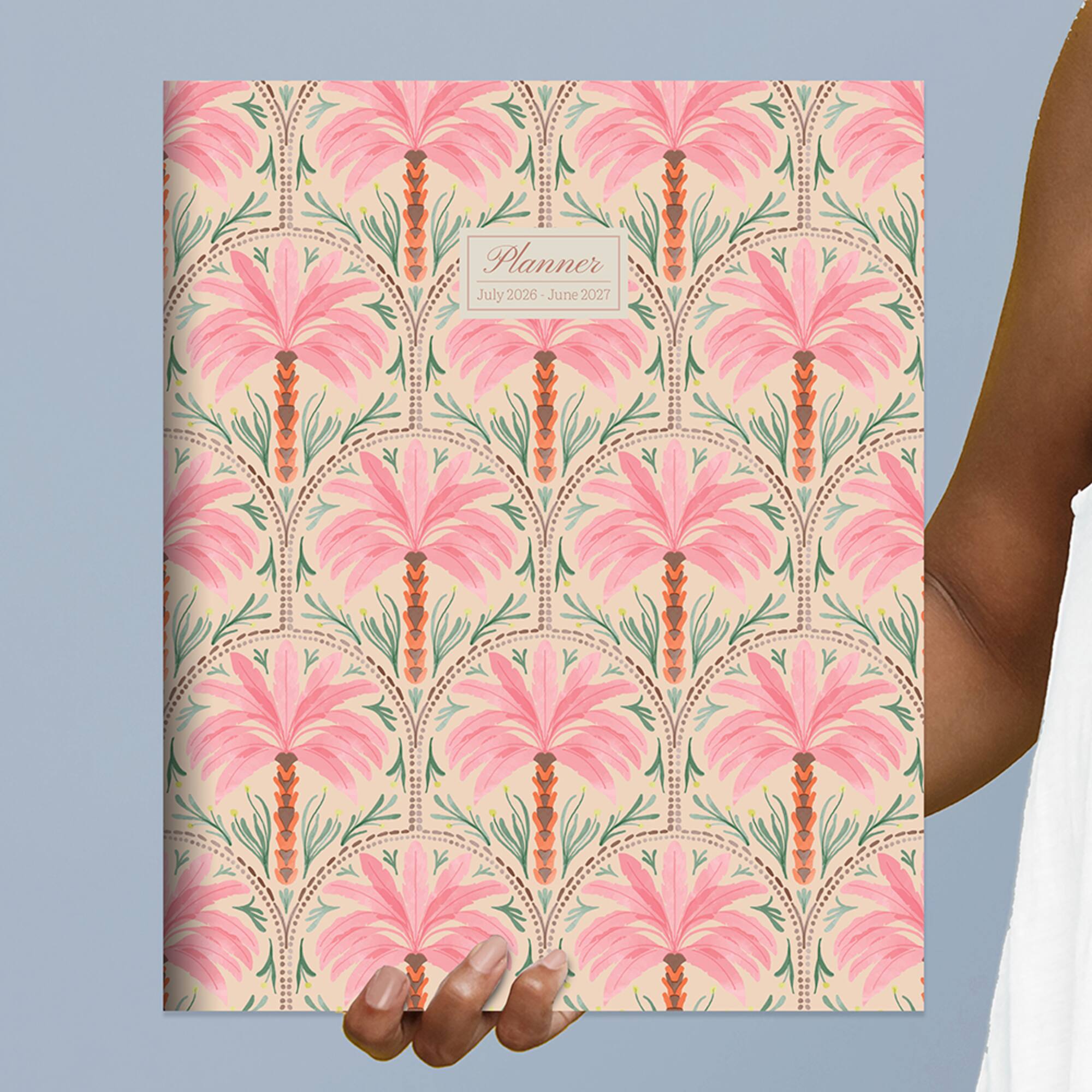 TF Publishing 2026-27 Exotic Palms Monthly Planner
